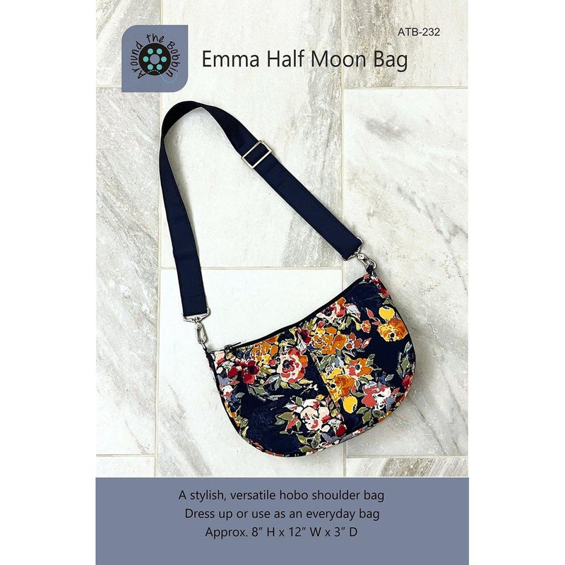 Pattern: Emma Half Moon Bag