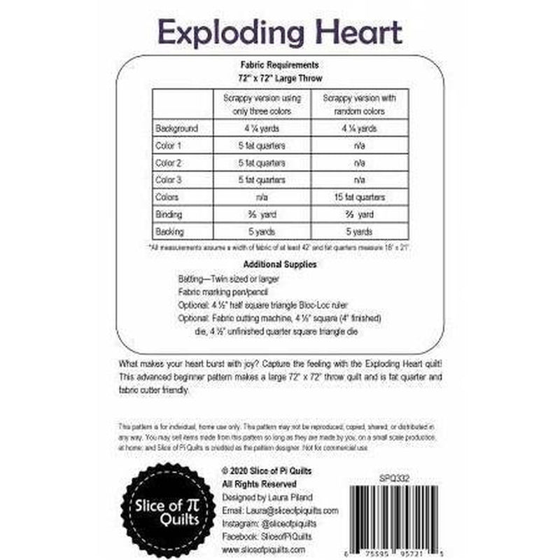 Pattern: Exploding Heart