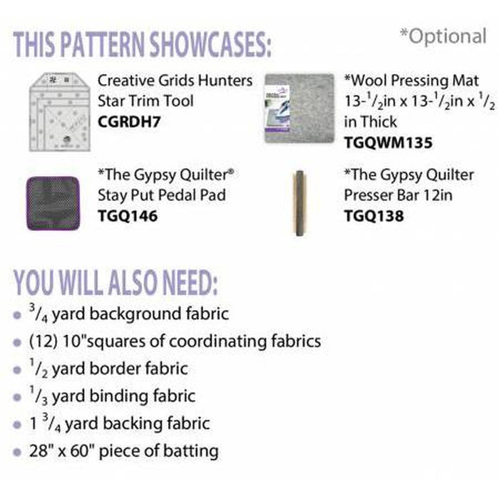 Pattern: Floating Stars Runner