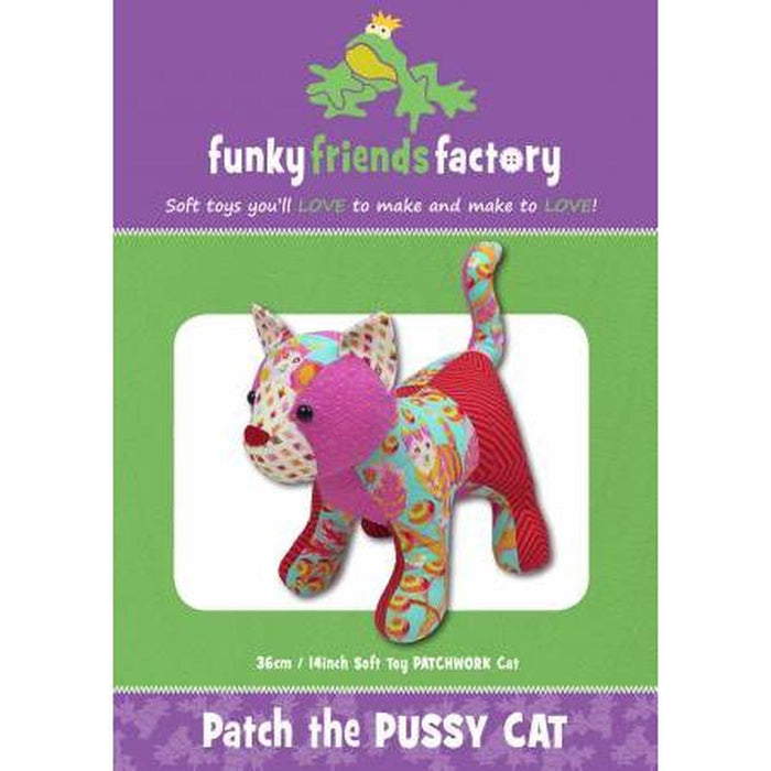 Pattern: Funky Friends Factory Patch the Pussy Cat