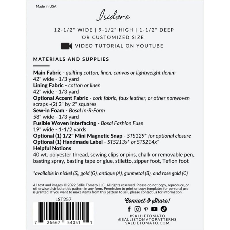 Pattern: Isidore