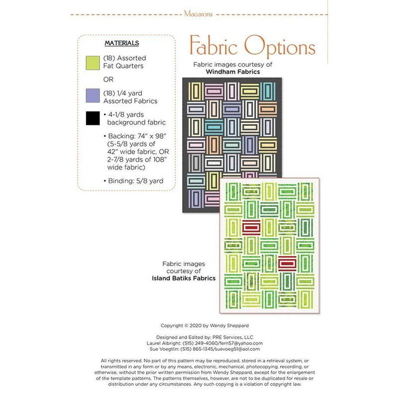 Pattern: Macarons