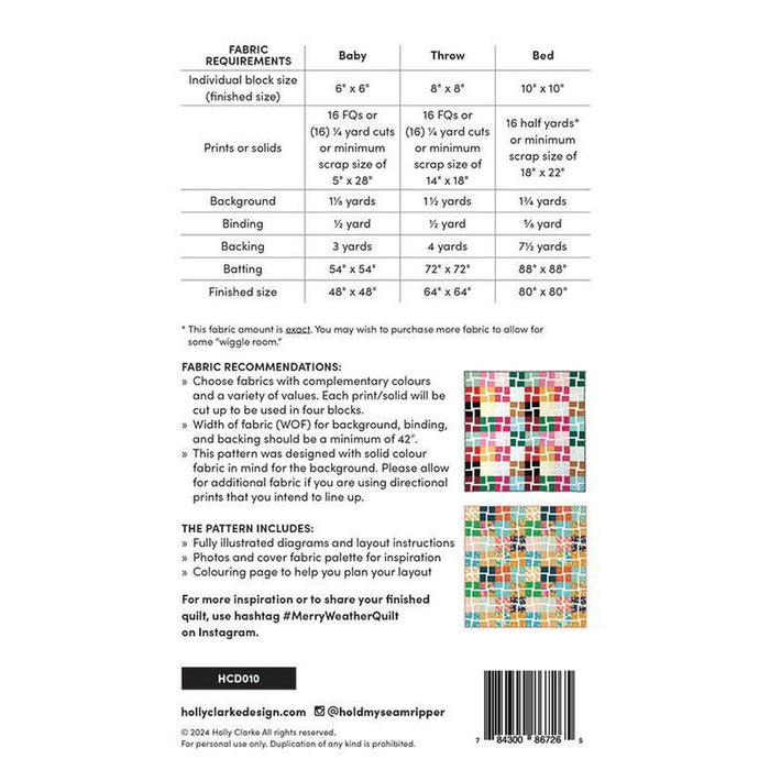 Pattern: Merry Weather