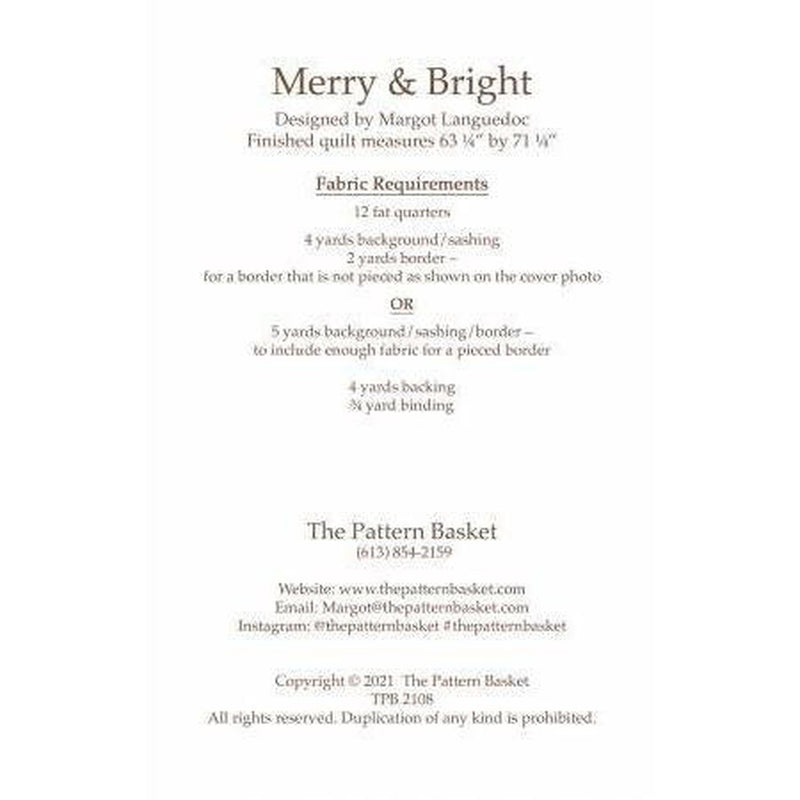 Pattern:  Merry and Bright
