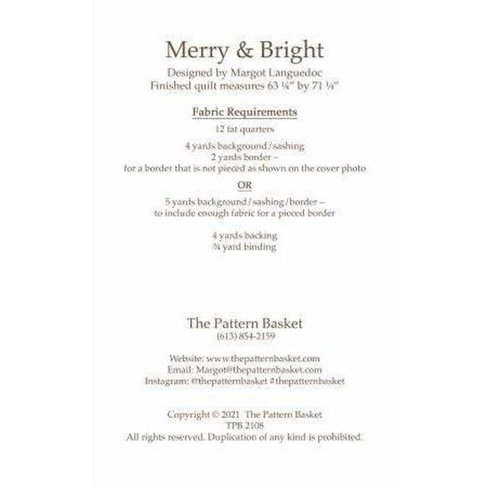 Pattern:  Merry and Bright