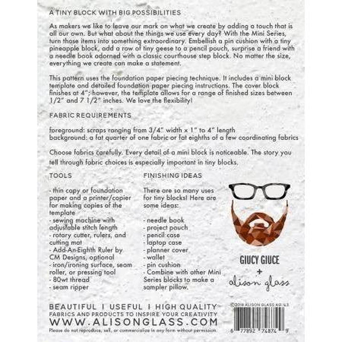 Pattern: Mini Pineapple