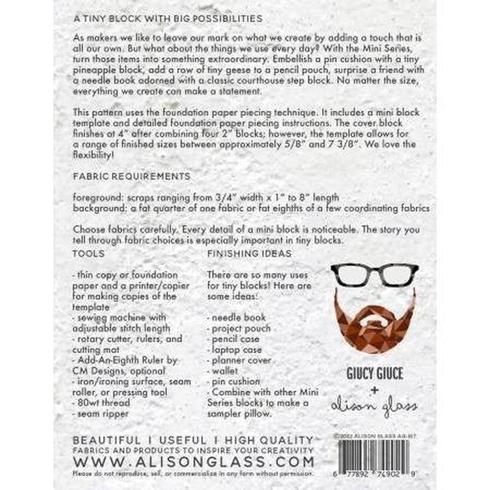 Pattern: Mini Triangle Cabin