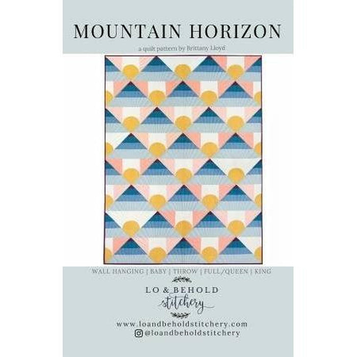 Pattern: Mountain Horizon