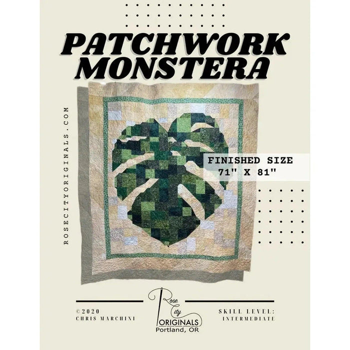 Pattern: Patchwork Monstera