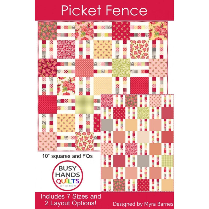 Pattern:  Picket Fence (7 sizes)