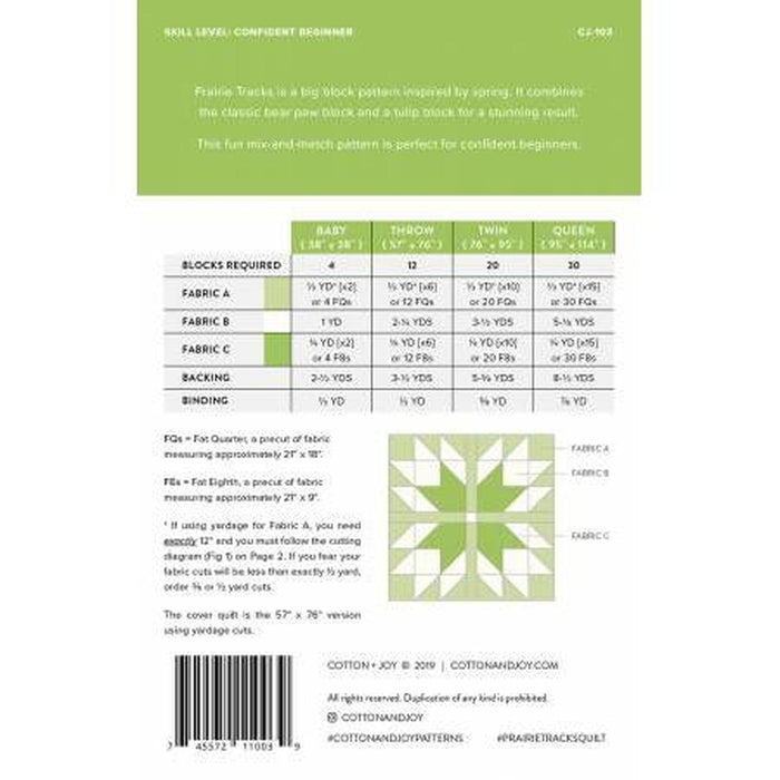 Pattern: Prairie Tracks