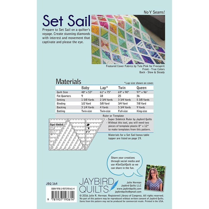 Pattern:  Set Sail