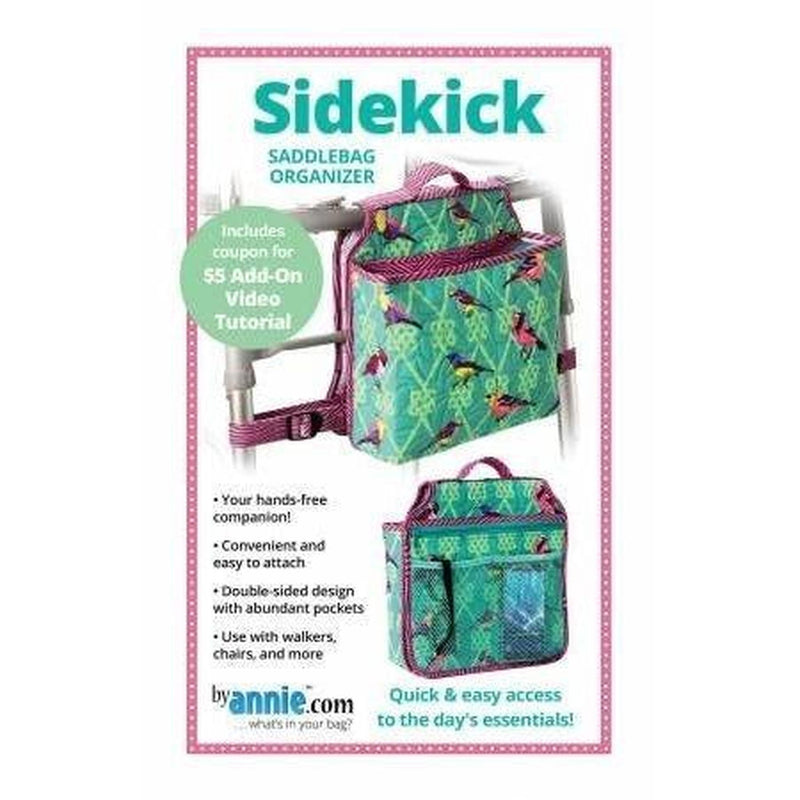 Pattern:  Sidekick Saddlebag Organizer