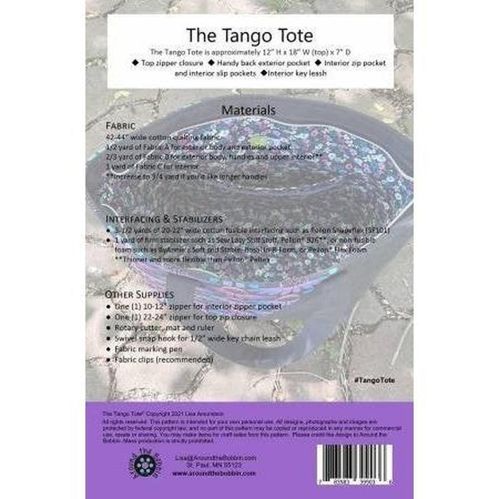 Pattern:  Tango Tote