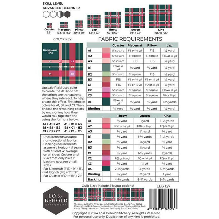Pattern: Upscale Plaid