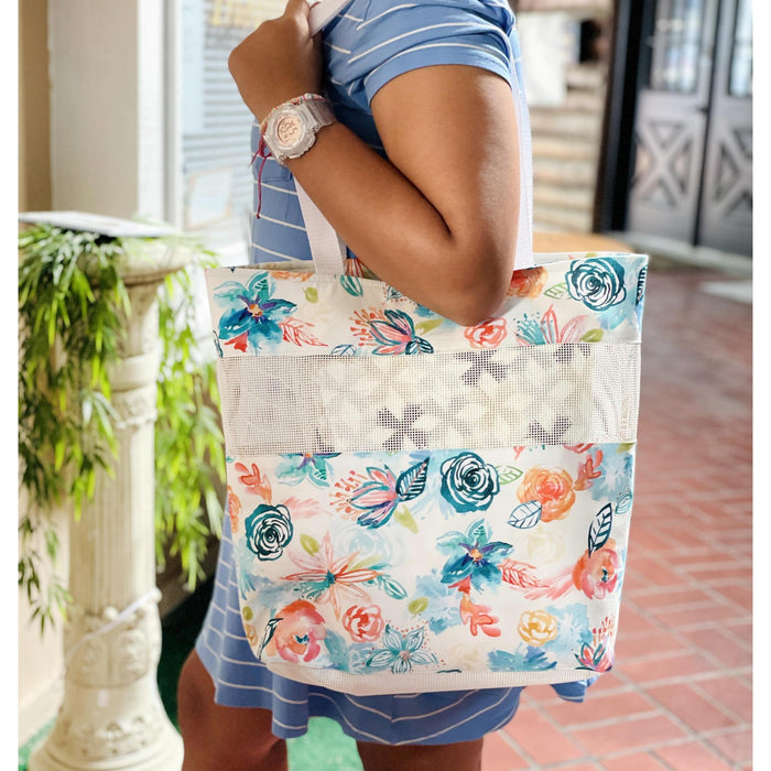 Pattern: Vinyl Mesh Market Bag