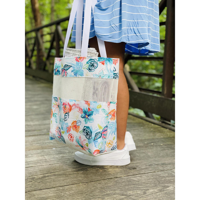 Pattern: Vinyl Mesh Market Bag