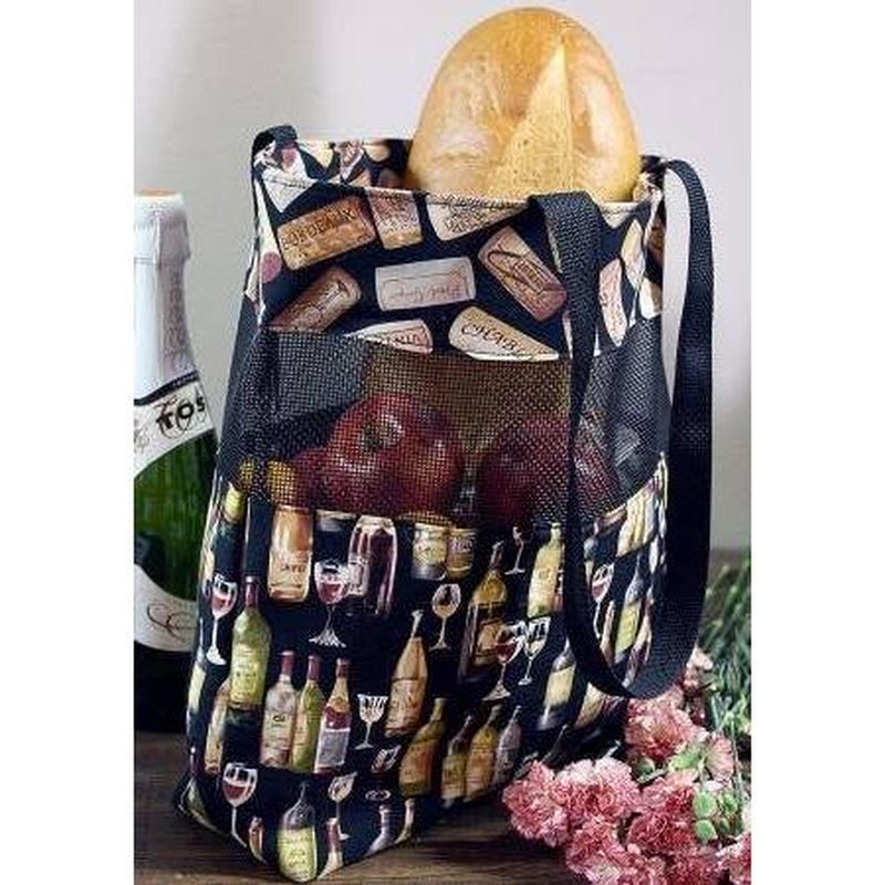 Pattern: Vinyl Mesh Market Bag