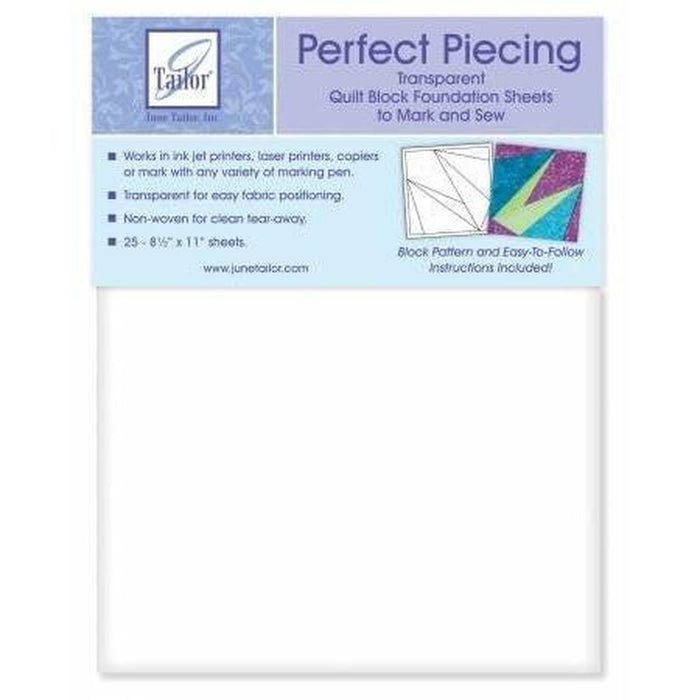 Perfect Piecing Foundation Sheets (25 sheets)