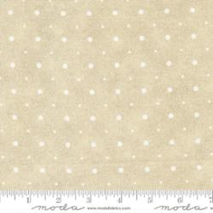 Posh Doily Dots Ivory Whisper White