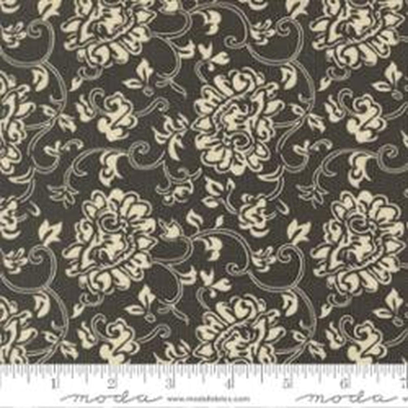 Posh Echo Florals Block Print Lace Dusk