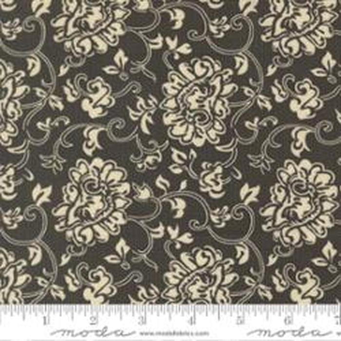 Posh Echo Florals Block Print Lace Dusk