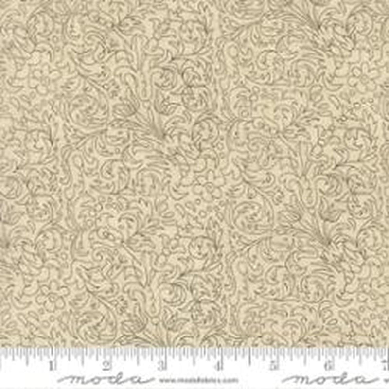 Posh Threadwork Blenders Scroll Ivory Whisper