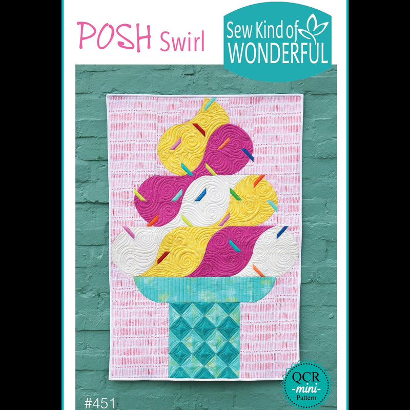 Sew Kind of Wonderful - Posh Swirl Pattern
