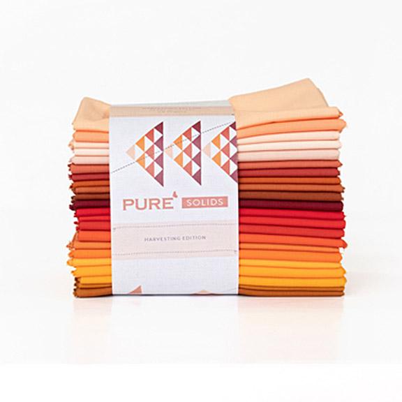 Pure Solids Harvesting Edition 22 pc Fat Quarter Bundle