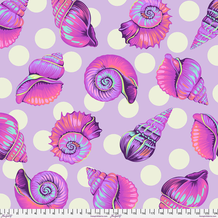 Floral Reef by Tula Pink - Big Shelly Wideback - Ultraviolet