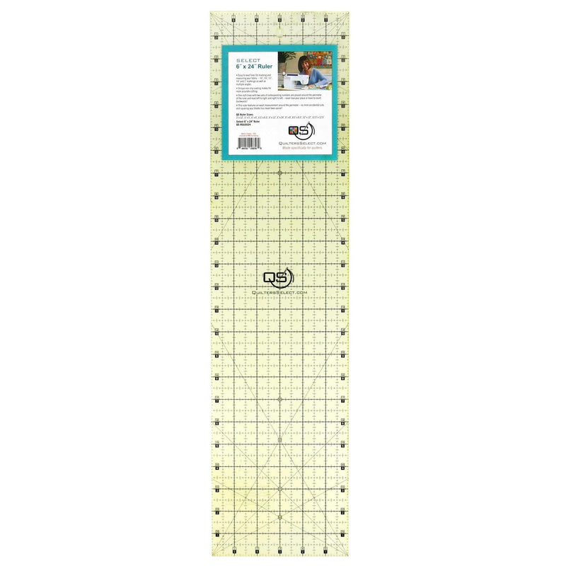 Quilters Select 6 "  x 24" Non Slip Ruler