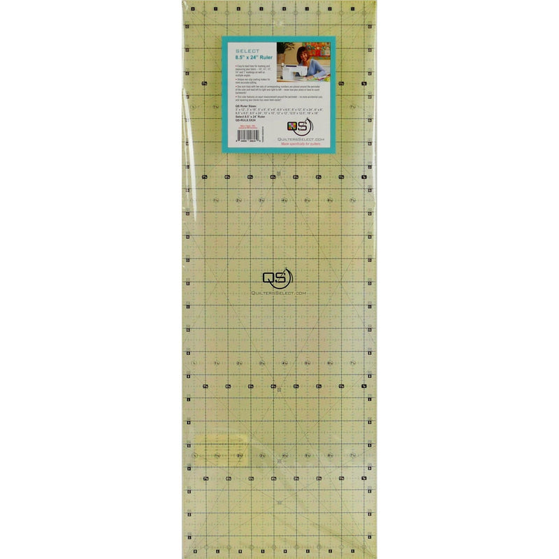 Quilters Select 8 1/2 "  x 24" Non Slip Ruler