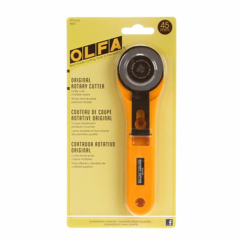 Olfa 45mm Original Rotary Cutter for Quilting