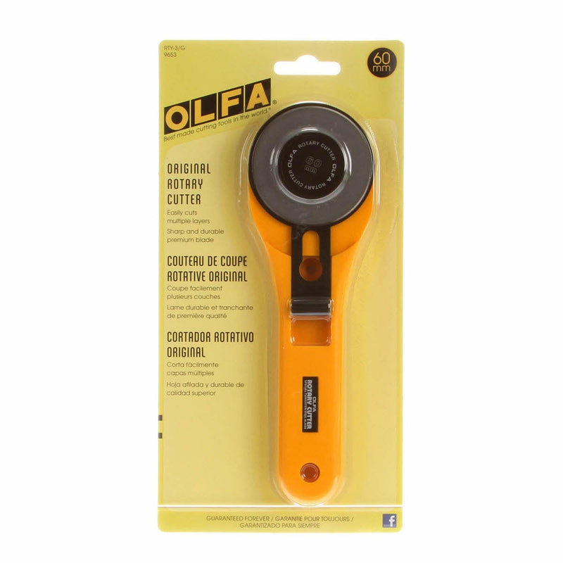 Olfa 60mm Original Rotary Cutter for Quilting