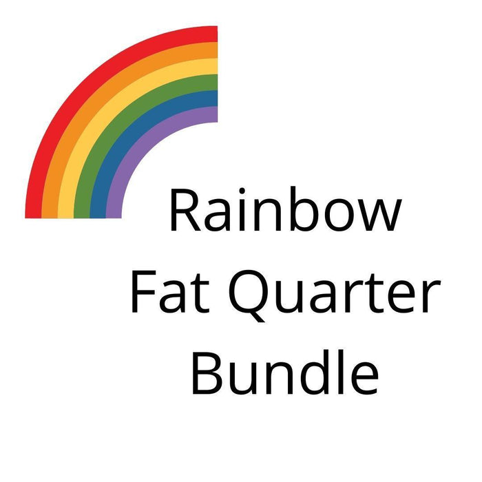Rainbow 7Pc Fat Quarter Bundle Precuts