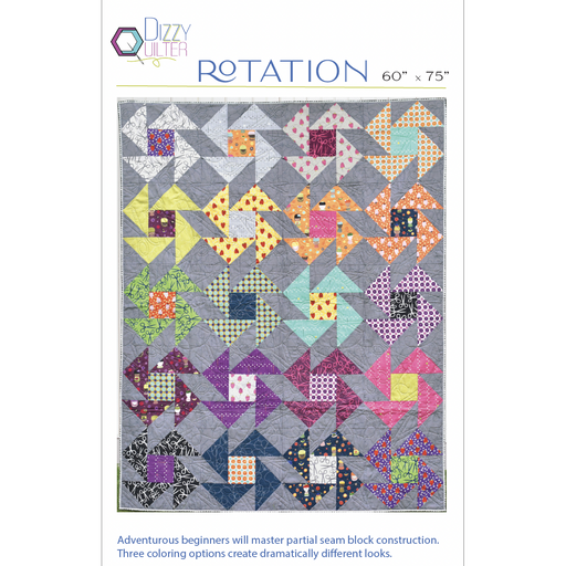 Rotation Quilt Pattern By Dizzy Quilter Patterns