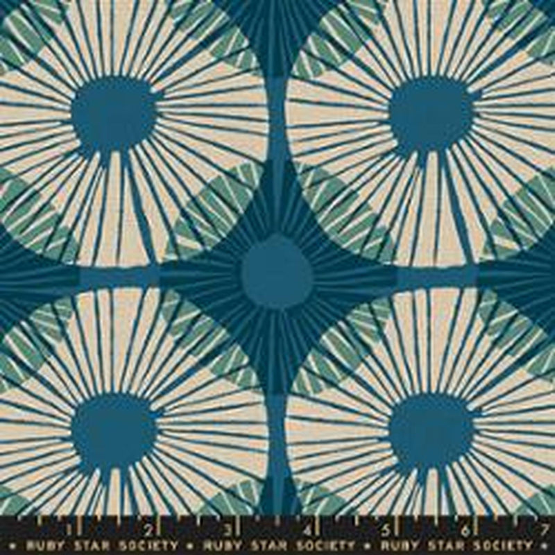 Ruby Star Reimagined Landscapes Canvas- Teal