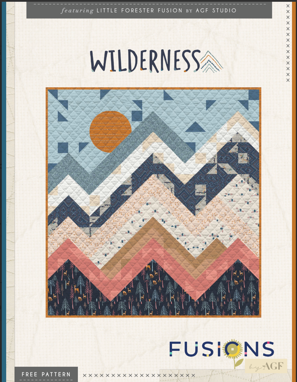 Wilderness FREE PDF Pattern — Gotham Quilts