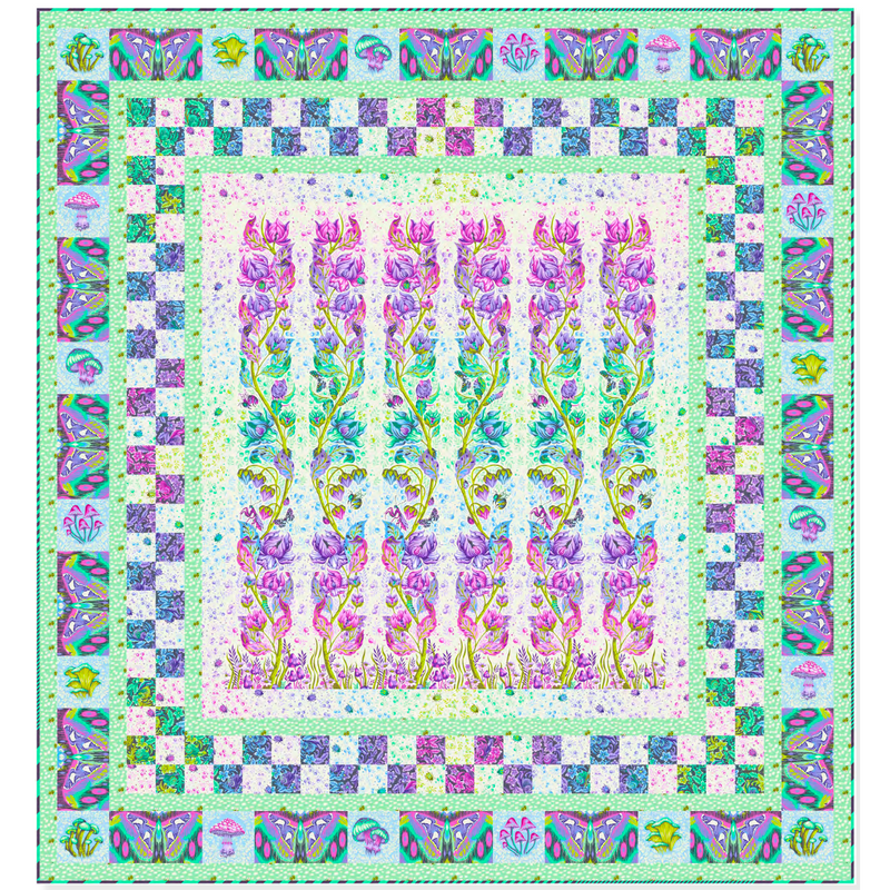 Glow Up Quilt Kit by Tula Pink - Multiple Colorways Available | 70" x 75"