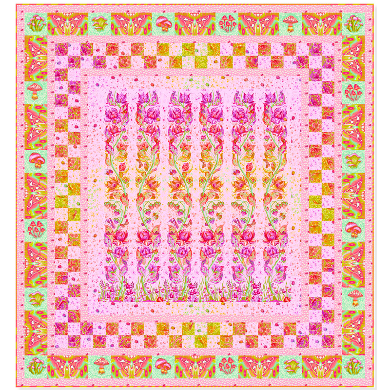 Glow Up Quilt Kit by Tula Pink - Multiple Colorways Available | 70" x 75"
