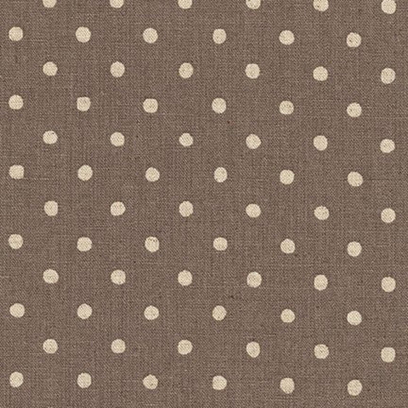 Sevenberry Canvas Grey and Natural Dots