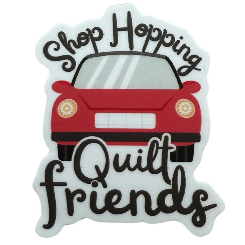 Shop Hopping - Quilt Friends Sticker