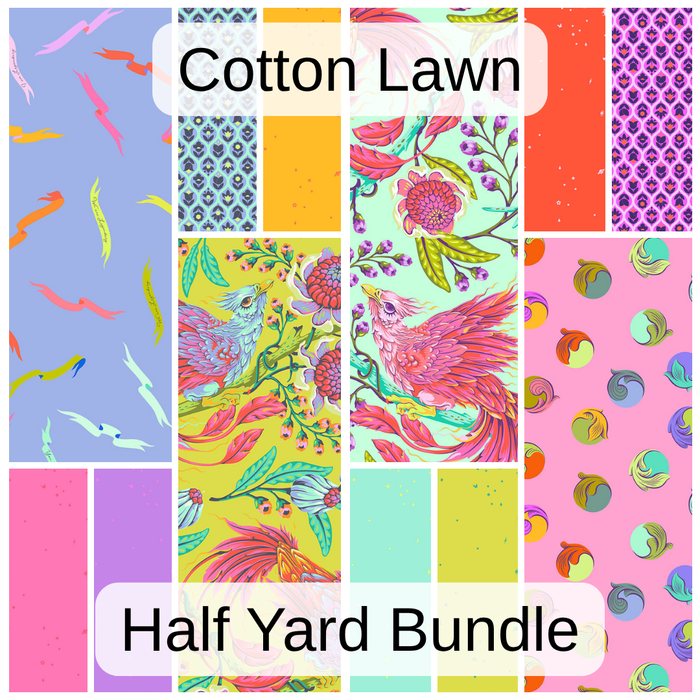 Half Yard Bundle (12) Legendary Cotton Lawn