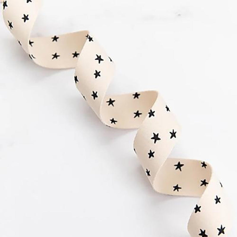 Starry Natural/Black 1 1/2"  Webbing