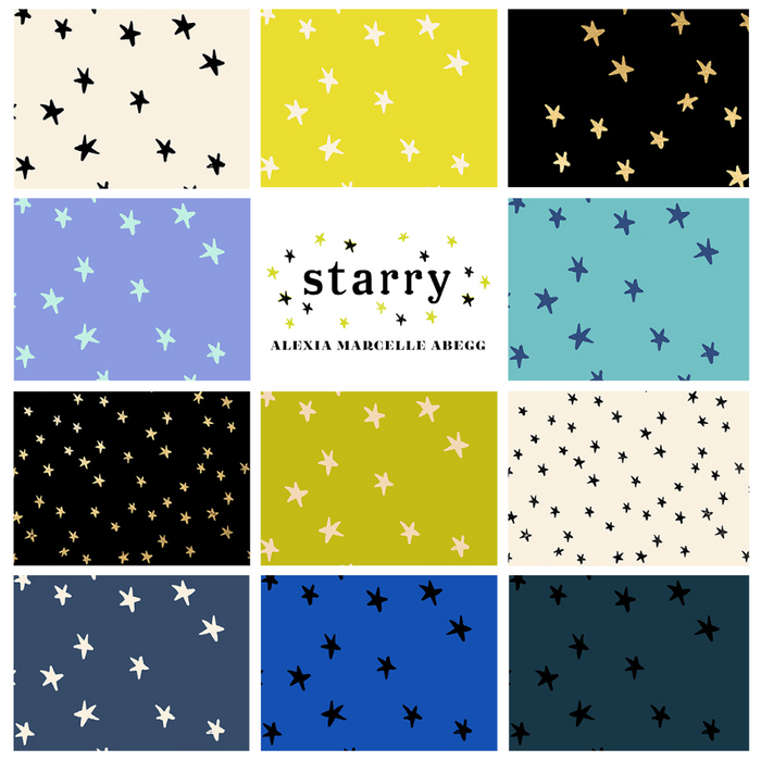 Starry Collection Fat Quarter Bundle in Cool