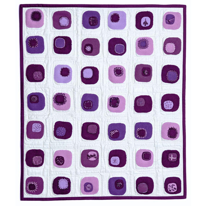Sylvia Wall Hanging Kit in Purple