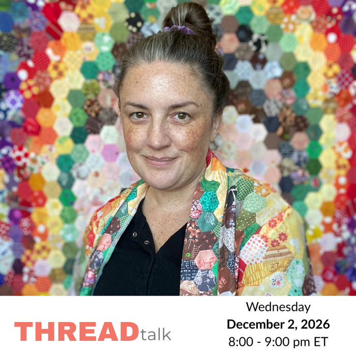 12/02/26 - VIRTUAL THREAD Talk - Bea Byrne - 8-9pm