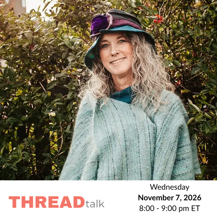 11/04/26 - VIRTUAL THREAD Talk - Laureen Smith - 8-9pm