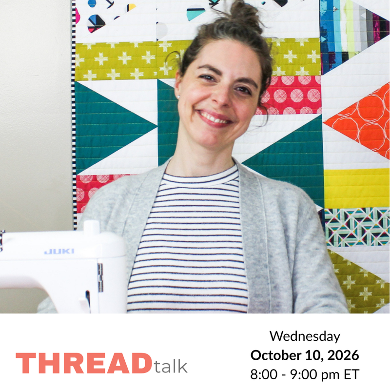 10/07/26 - VIRTUAL THREAD Talk - Shannon Fraser - 8-9pm