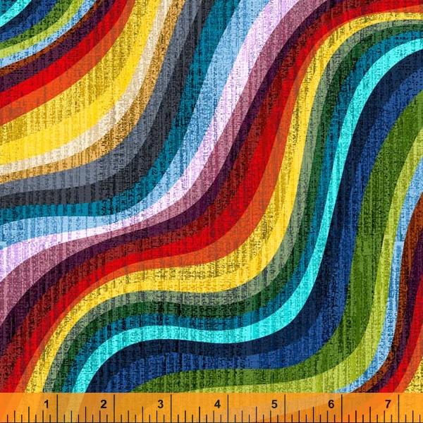 Terrain Wave 108" Wide Width Backing in Universe